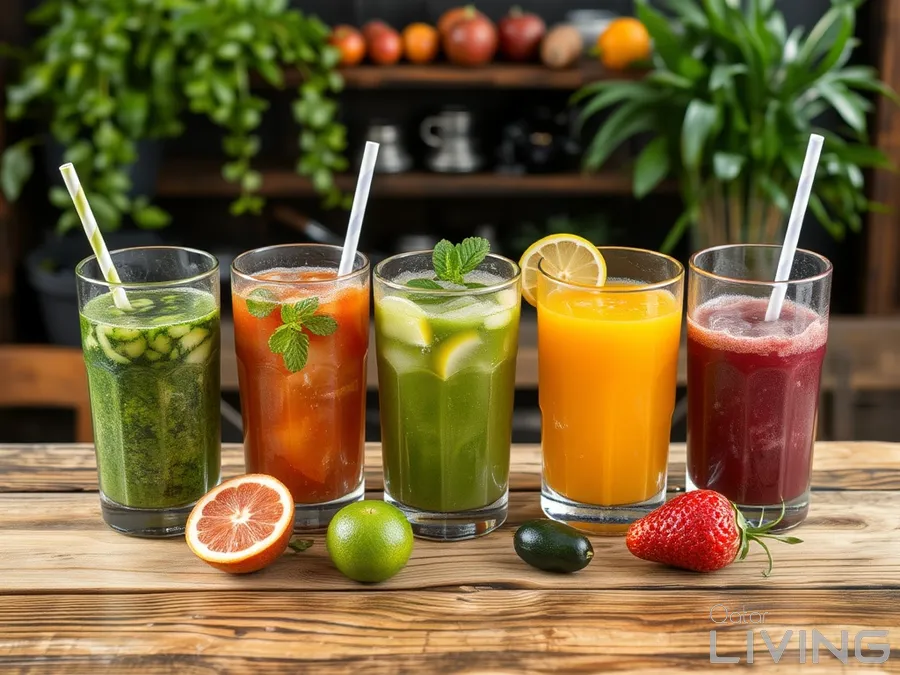 Buy 5 Large Juices - Get 1 Free