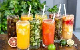 Buy 5 Large Juices - Get 1 Free