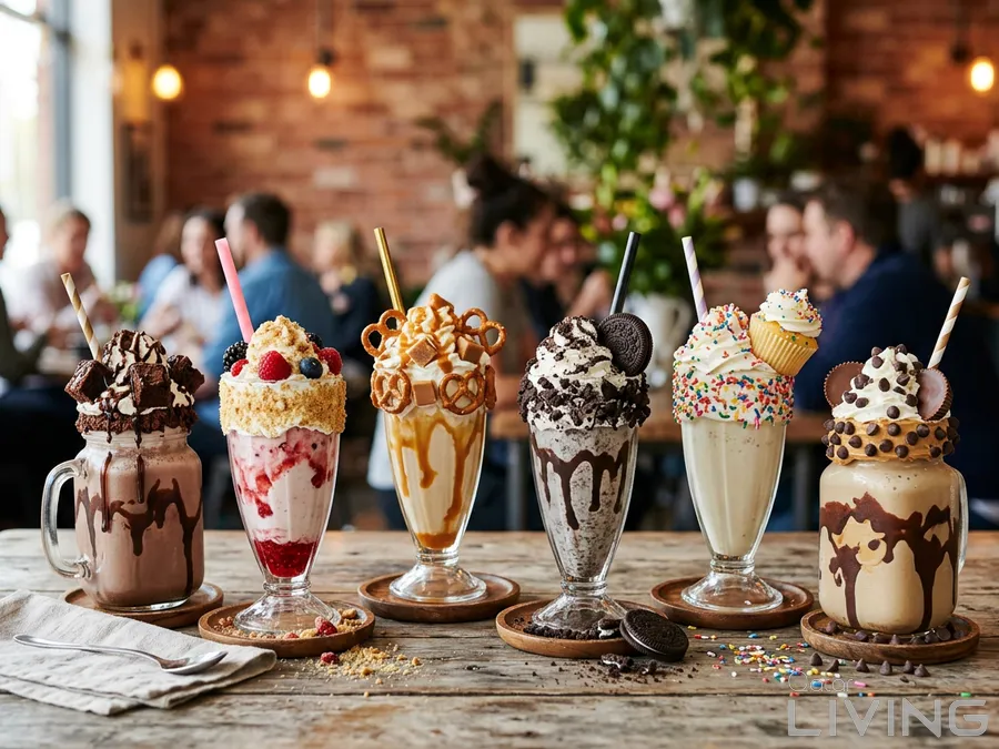 Buy 5 Large Milkshakes - Get 1 Free
