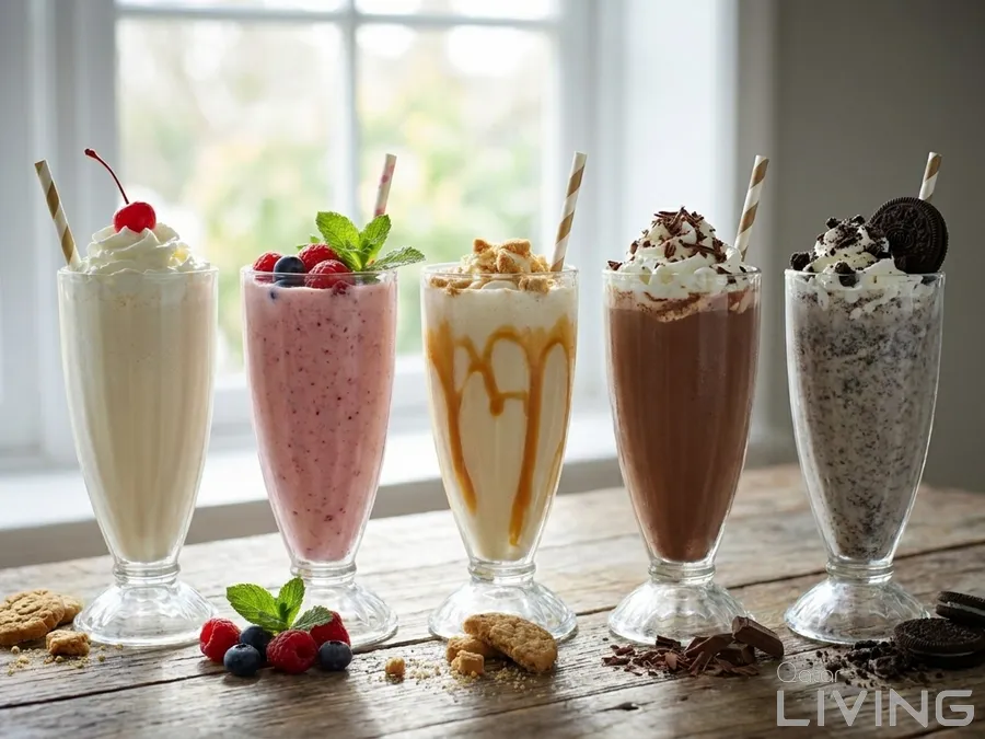 Buy 5 Large Milkshakes - Get 1 Free