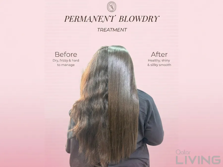 Permanent Blow Dry Treatment - 497 QAR