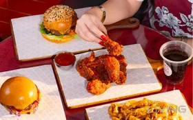 Buy 1 Burger - Get 1 Starter Free