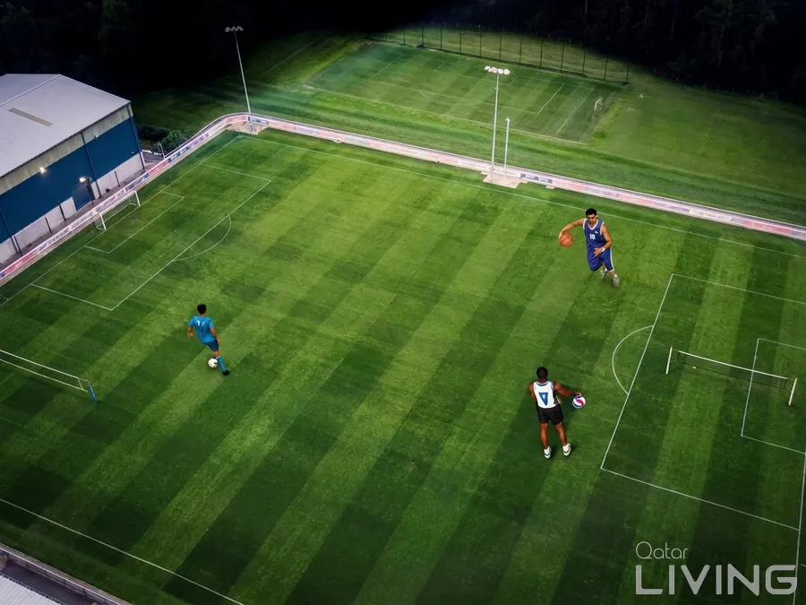 Outdoor Football Voucher - 200 QAR/Hour (Pre-Booking Required)