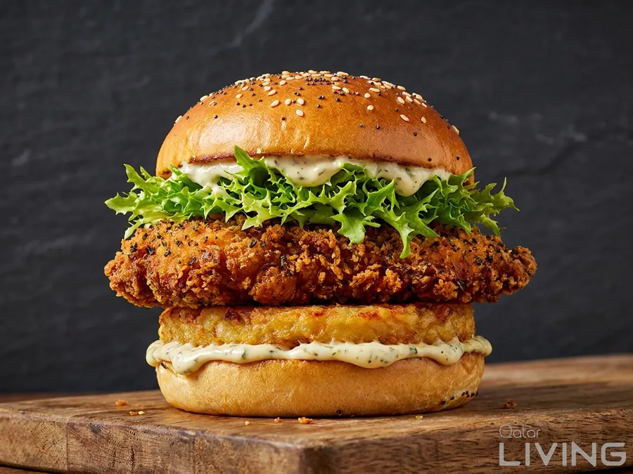 Buy 1 Get 1 - Crunchy Garlic Chicken Sandwich
