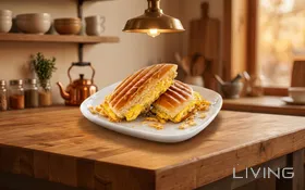 Egg Sandwich & Yemeni Coffee Bundle
