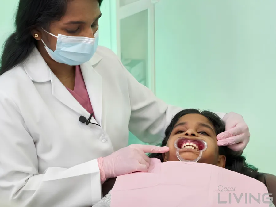 Kids Consultation, Fluoride Therapy & Scaling - 199 QAR
