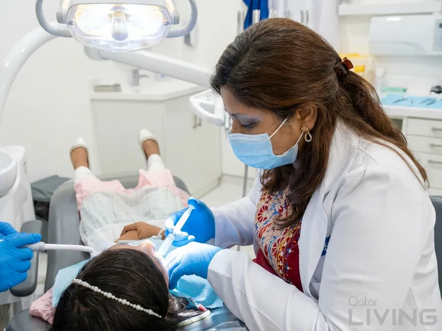 Kids Consultation, Fluoride Therapy & Scaling - 199 QAR