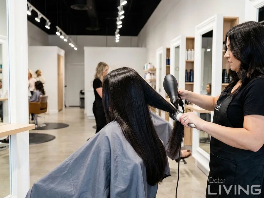 Hair Wash & Blow Dry (Long Length) - 150 QAR