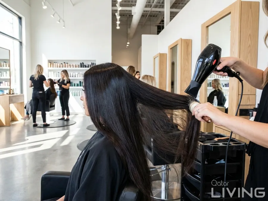 Hair Wash & Blow Dry (Long Length) - 150 QAR