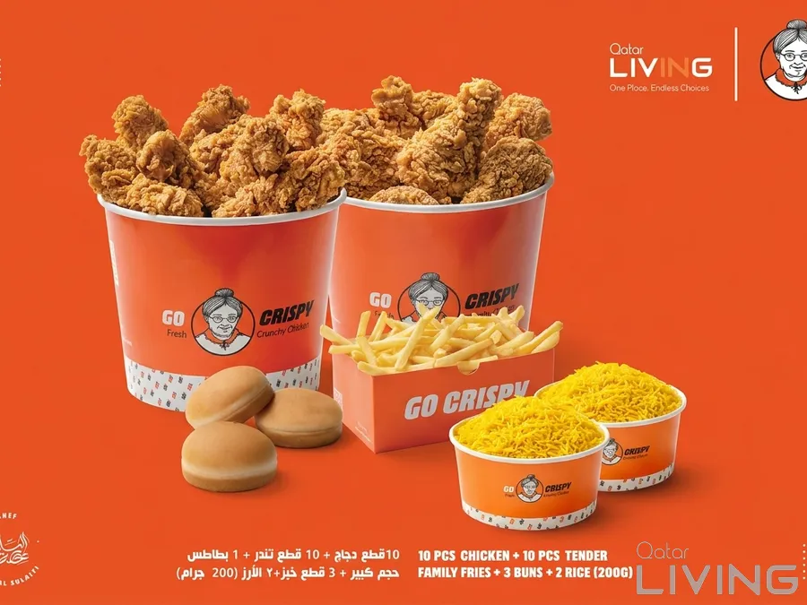 Buy 1 Festive Bucket Meal - Get 2 Rice Free