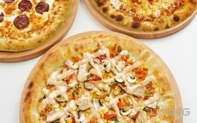 Buy 3 Medium Pizza - 99 QAR