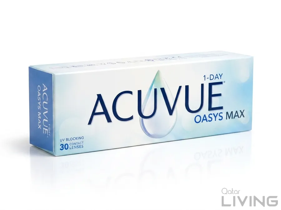 Acuvue® Oasys Max 1-Day Lens Package