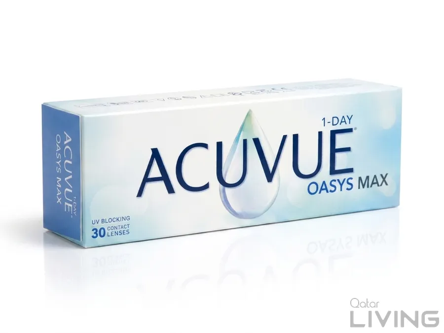 Acuvue® Oasys Max 1-Day Lens Package